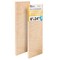 6" x 24" Unfinished Cradled Wood Panels for Painting, Gallery 1-1/2" Deep (2 Pack) - Artist Depth Wooden Wall Canvases - Mixed-Media Craft, Acrylic, Oil, Encaustic, Paint Pouring